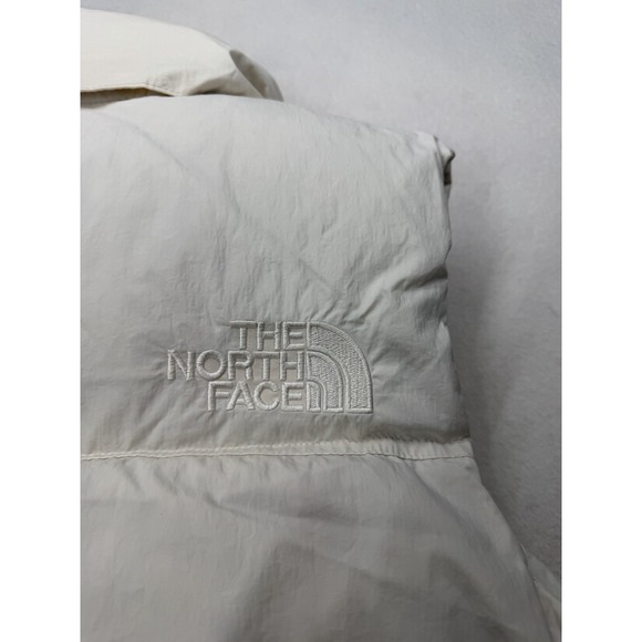 The North Face Women's 1996 Retro Nuptse DTM Vest 700 Down White Dune NWT Large - Picture 13 of 16